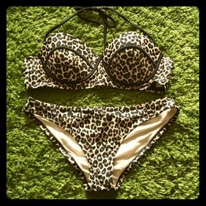 Leopard bikini from Target